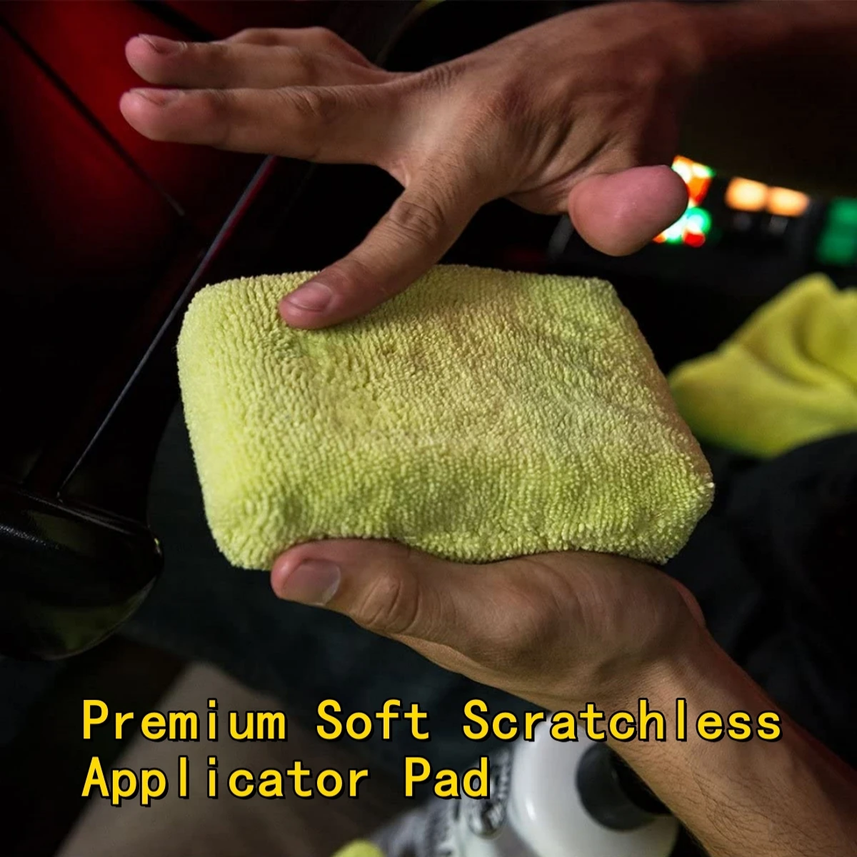 8Pcs Microfiber Car Wax Applic - Wax Applicator Pad review and price