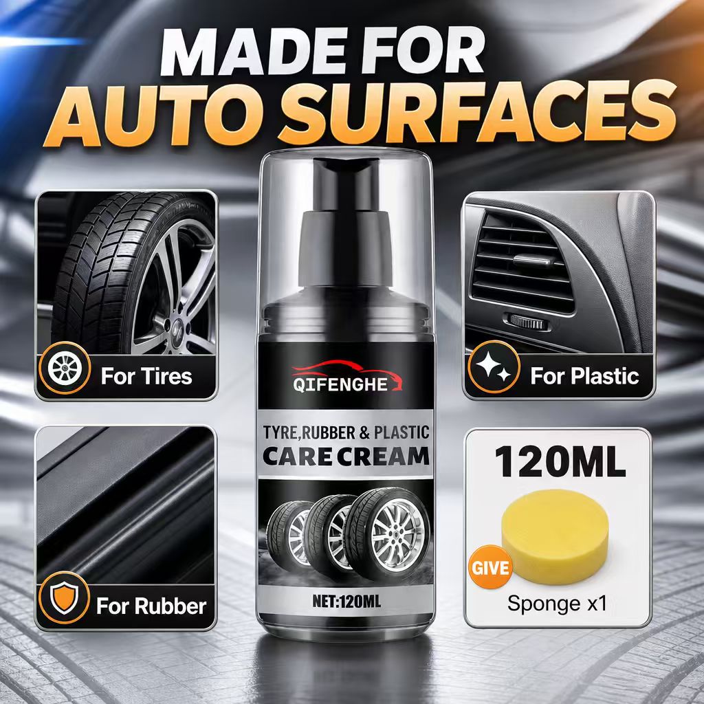 Tyre Rubber Plastic Care Cream - Trim Restorer Plastic review and price