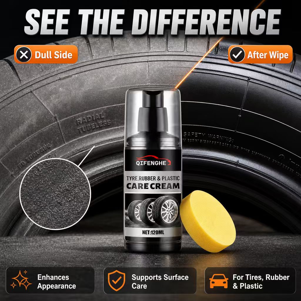 Tyre Rubber Plastic Care Cream - Trim Restorer Plastic review and price