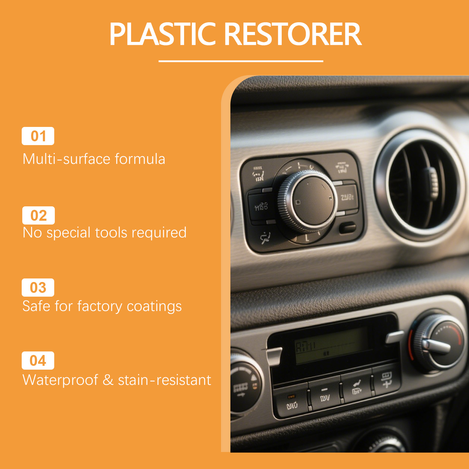 Automotive Plastic Restorer Pa - Leather Cleaner Interior review and price