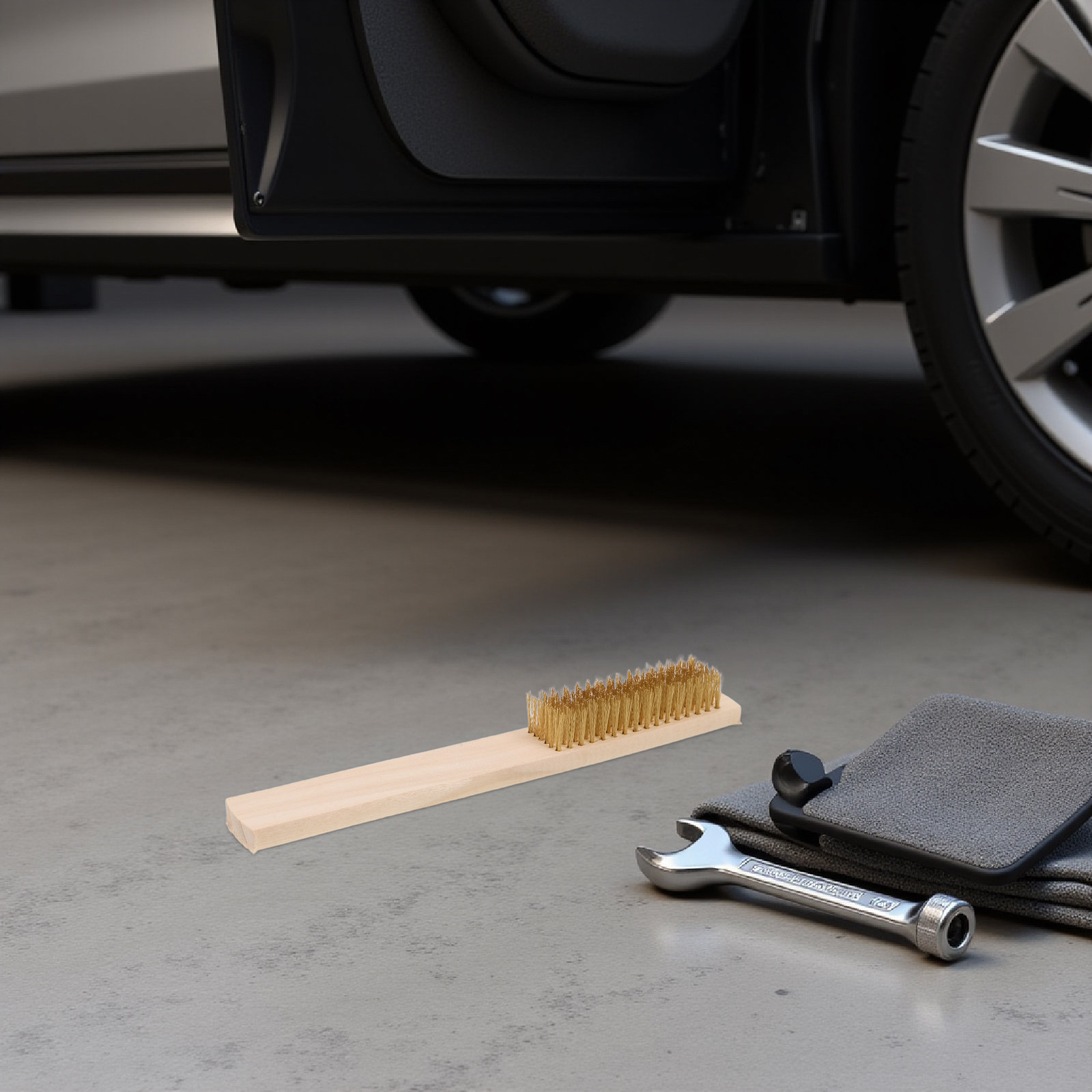 2Pcs Copper Wire Brush for Car - Car Cleaning Brush review and price