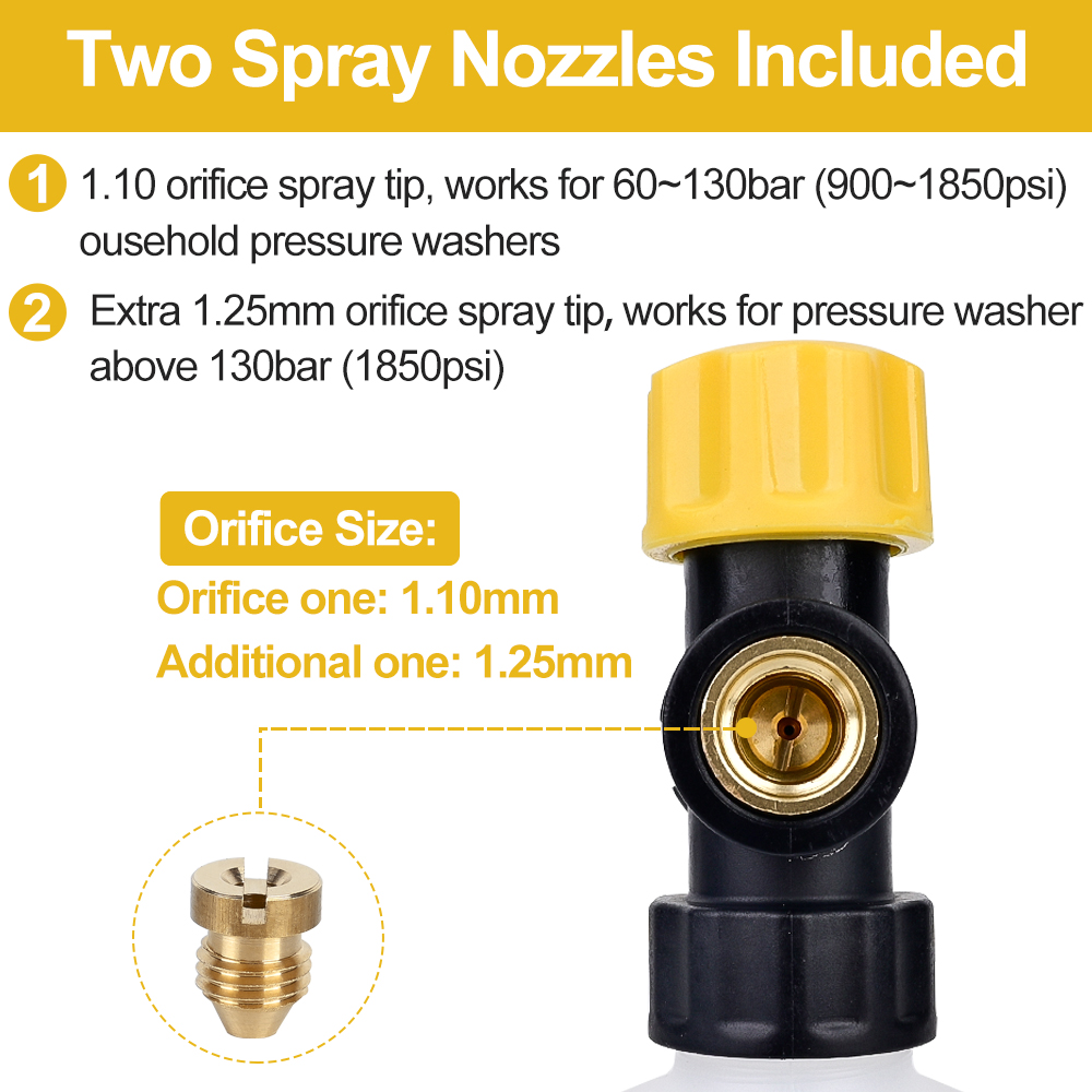 Pressure Washer Adjustable Foa - Foam Cannon Car Wash review and price