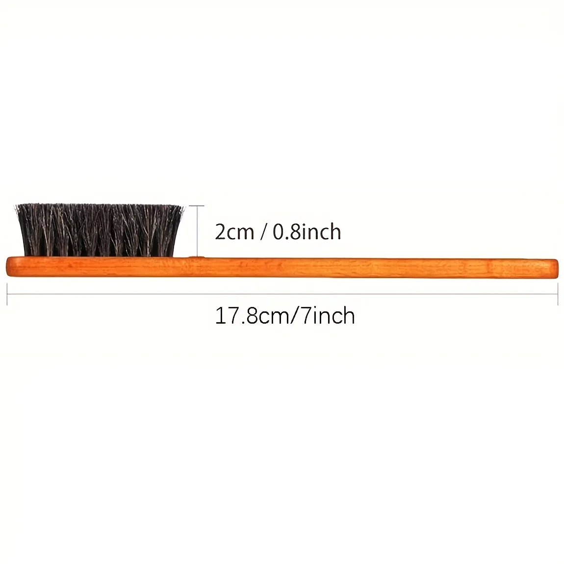2Pcs/Set Horse Mane Bristle De - Detailing Brush Set review and price